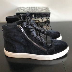Steve Madden Velvet High Top